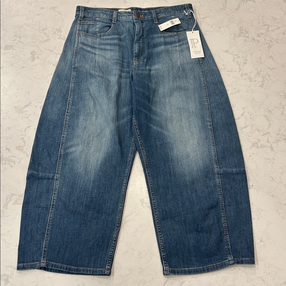 Anthropologie The Kenna Mid-Rise Heritage Barrel Jeans Size 31 NWT - Picture 9 of 16
